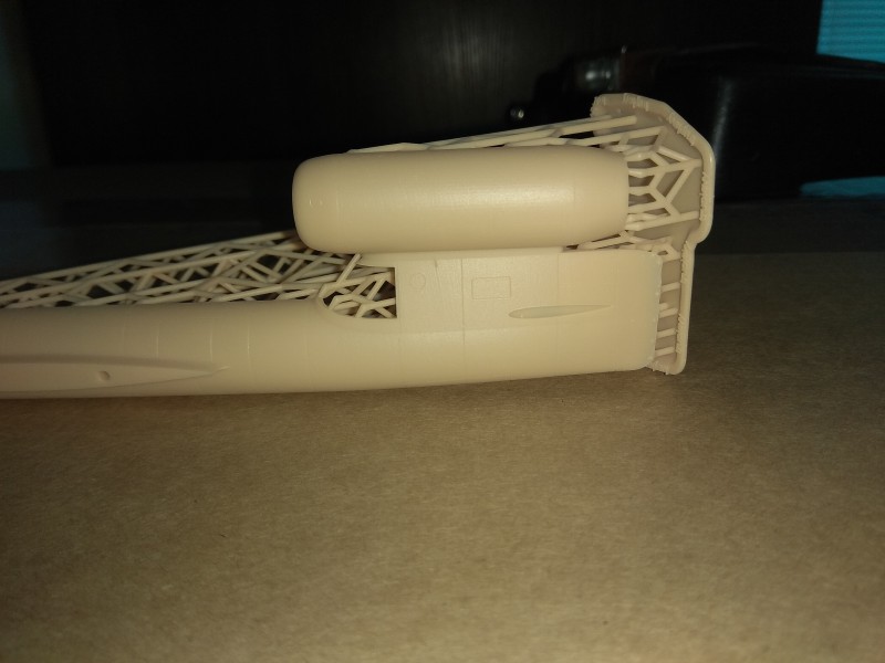 So es ist aus 3D Drucker "ausgezogen"...